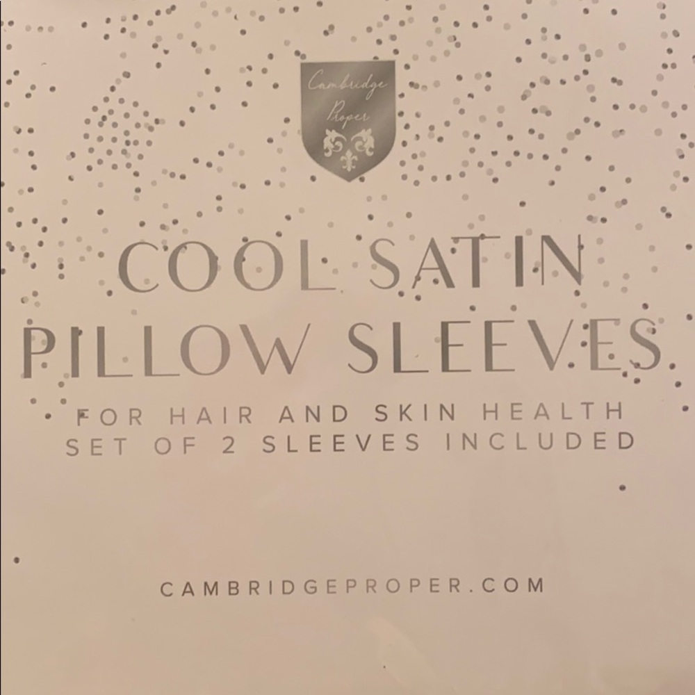 Cambridge Proper Cool Satin Pillow Sleeves